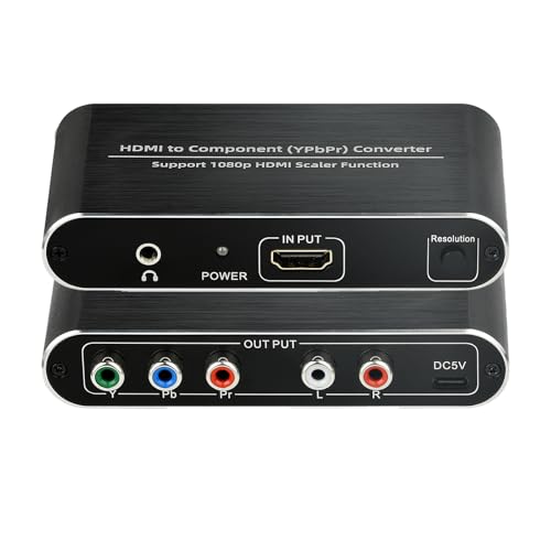 Amazon | HDMI to コンポーネント コンバーター HDMI-YPbPr 5RCA RGB